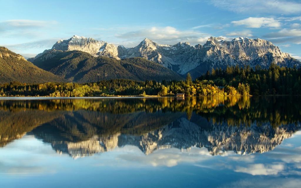 Ferienhotel Barmsee Krün Eksteriør billede